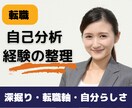 転職【自己分析・職務経験の整理】サポートします 「経験の深掘り」「転職の軸」「自分らしさ」に悩んでいる方へ イメージ1