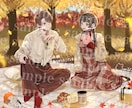 みずみずしく、柔らかい雰囲気のイラストを描きます SNSアイコン、配信用、MVサムネイルなどお任せください！ イメージ2