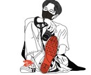 絵のアウトラインのようなオシャレイラストを描きます フロマージュ君や、韓国でよく見られる絵などを描きます！ イメージ3