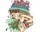 ジャケットやグッズに！/印象的なイラスト描きます 音楽のジャケット、イベントのグッズアートにぜひ！ イメージ3