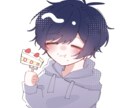 SNS用等幅広いイラストを描きます サムネ/アイコン/挿絵…かわいいからかっこいいまで！ イメージ7