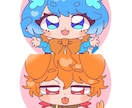 可愛いデフォルメのアニメ風イラスト描きます 使用用途自由！ブログや動画編集用イラストにもどうぞ♡ イメージ1