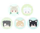 顔アイコンイラスト描きます アイコン用顔グラをお描きします イメージ2