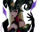 SNS等のイラストアイコン描きます 少し大人っぽいアイコンはいかがですか？ イメージ5