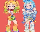 色鮮やかなイラスト描きます SNSや個人観賞用、TRPGなどに イメージ7