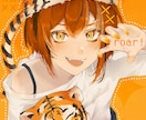 配信用•動画用横長比率一枚絵を制作します 配信サムネ、返礼品などにお使いいただけます！ イメージ7