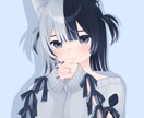 SNS用の可愛い女の子のアイコンイラスト作成します あなただけの元気で可愛い女の子のアイコンイラスト作成します！ イメージ1