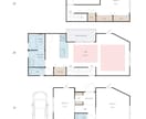 手書き風もOK！インテリアのプロが間取り図描きます 不動産広告チラシ/マイソク/民泊リスティングに正確丁寧な図面 イメージ9