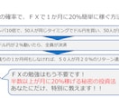 誰も教えてくれない「ＦＸの本当の話」をお伝えします FX会社の元執行役員・営業担当があなたの悩みを解決します イメージ3