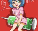 クセのある絵柄で!アイコンお描きします プロフィールアイコンに使うイラストを私の絵柄で提供します! イメージ9
