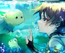 目を引く繊細なイラスト制作いたします 鮮やかなイラストで活動者さんを応援いたします イメージ1