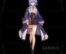 ダークファンタジーの世界を描きます SNS用・配信用・お誕生日・ライブ・グッズ化など！ イメージ9