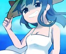 簡易イラスト制作します 3000円で簡易的な一枚絵を制作します イメージ1