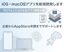 iOS・macOSアプリを新規開発します 企画からAppStore申請までサポートします イメージ1