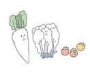 ゆるいイラストカット描きます やさしいタッチや色使いで、温かみの伝わるイラスト♫ イメージ5