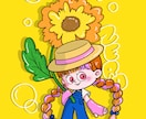 カートゥーン風の癖可愛いイラスト描きます アイコンやイラスト素材、オリジナルグッズ等★ イメージ8