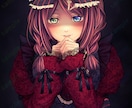 カッコよくも可愛い1枚イラスト描きます Vtuberさんの歌ってみたイラスト実績あり！【商用利用可】 イメージ3