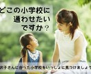 0歳〜３歳までの小学校選びのお手伝いをます 私立•国立•公立いずれの小学校にも良し悪しがあります！ イメージ1