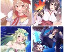 全身OK！サムネイラスト、1枚絵や立ち絵を描きます 商用利用無料！用途に合わせた可愛い女の子を描きます！ イメージ1