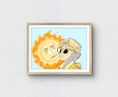 ポップでレトロなイラストを作成します SNS用のアイコンや、画像をレトロポップに仕上げます イメージ4