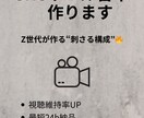 Z世代視点で刺さるSNS台本を低価格で作成します 視聴維持率UPにこだわった“刺さる構成”を制作し イメージ1