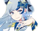 アイコン・サムネ用・1枚絵など幅広く制作します 綺麗系、かわいい系のイラストを描きます！ イメージ2