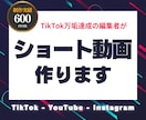 TikTok万垢の運用者がショート動画を作成します ショート動画に特化■集客・認知拡大・リクルート■の最大化 イメージ1