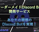 Discordサーバーを構築し、管理します 【法人実績あり】外部サイト連携、オリジナルBotの開発まで! イメージ1