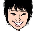 綺麗でPOPな似顔絵描きます ちょっとデフォルメした、POPで可愛い似顔絵です！ イメージ8