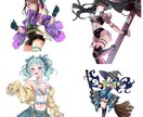 IRIAM配信を始めたい方向け｜立ち絵制作します IRIAM初心者さま歓迎立ち絵制作＋相談まで丁寧にサポート イメージ3