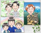 誇張なし。優しい似顔絵で笑顔のお手伝いをします 【5名様限定価格】長寿のお祝い・記念日などのプレゼントに♪ イメージ5