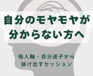 考えすぎ・モヤモヤを整理します 思考を整理し、他人軸・自分迷子から抜け出すセッション イメージ1