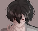 中性的・クールな男性キャラを描きます 壊れそうな美しさを、線に。思いを形に。 イメージ1