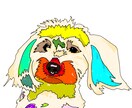 他にない！リアルでカラフルな似顔絵描きます リアルだけど、他にない目を引く似顔絵かきます！ イメージ4