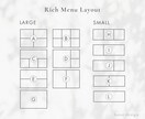 LINEリッチメニュー/リッチメッセージ制作します 世界観 × 導線設計で集客をサポート イメージ4