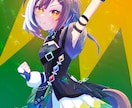 かわいくてかっこいいキラキラなイラストを描きます かっこ可愛いキラキラした、あなたの理想のイラストを作成します イメージ9