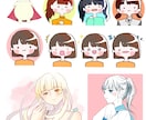 商用利用◎最初の3名様までは1000円で描きます あなただけの可愛いアイコン描きます！オリキャラ大歓迎！ イメージ3