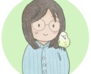 商用利用OK！ゆるいイラストアイコン描きます 修正無制限でゆるい女の子のイラストやゆるキャラ描きます！ イメージ1