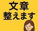 どんな文章でも整えます。即日OKであります 相手に伝わる自然な文章を短時間で整えます。初めての方も！ イメージ1