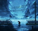 背景・サムネイル・一枚絵など制作いたします 幻想的な一枚絵を制作します｜MV・TRPG・配信に イメージ1