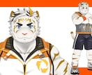 あなたのキャラクター、3D化します Vtuber活動に使えるモデルをフルスクラッチで作成します イメージ3