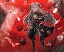 イラストのニーズに対応します 1枚のキャラクターイラスト！シンプルな背景付き イメージ2