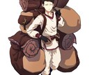 アニメ塗りで人物イラストを描きます TRPGの立ち絵などに!ポーズを複数提案可能です! イメージ3