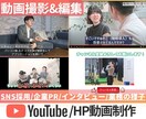 インボイス◎動画制作女性カメラマン撮影&編集します 4Kで３方向から撮影！撮影・照明・動画編集込◎女性カメラマン イメージ1