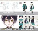 商用利用料込み！キャラクターイラストを作成します 立ち絵や1枚絵など、キラキラ魅力的なイラストをお描きします！ イメージ3