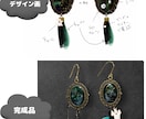 推し概念ピアス/イヤリング作成します 世界に一つだけのこだわりの耳飾りを相談してつくります イメージ4