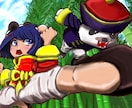 個性で勝負！オリジナルキャラクター作成します 全身からミニキャラ・表情差分にも対応します！✨ イメージ6