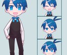 SDキャラ／ミニキャライラスト制作します 1点8,000円～、ポーズ・表情差分対応OK、短納期相談OK イメージ4