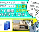 商品・サービス／広告動画制作します SNSを使って商品やサービスを知ってもらうお手伝い！ イメージ1
