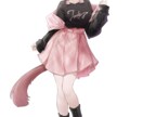 ねこみみ私服少女の立ち絵（完成品）を販売します TRPG、自作ゲーム、配信などにお使いいただけます！ イメージ4